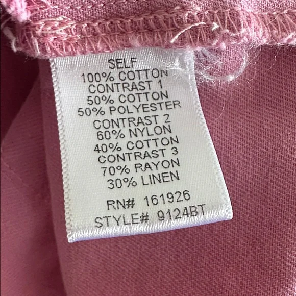 BLUE VELVET NWT Pink and Purple crochet Butterfly Patchwork Shirt - Picture 12 of 12